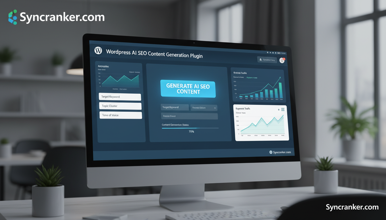 You are currently viewing WordPress AI SEO content generation Plugin | Syncranker.com